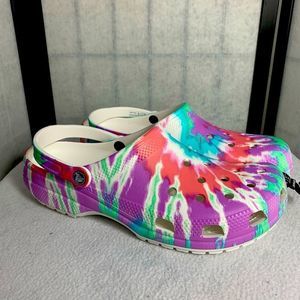 NEW Crocs Tie-dye US size 13